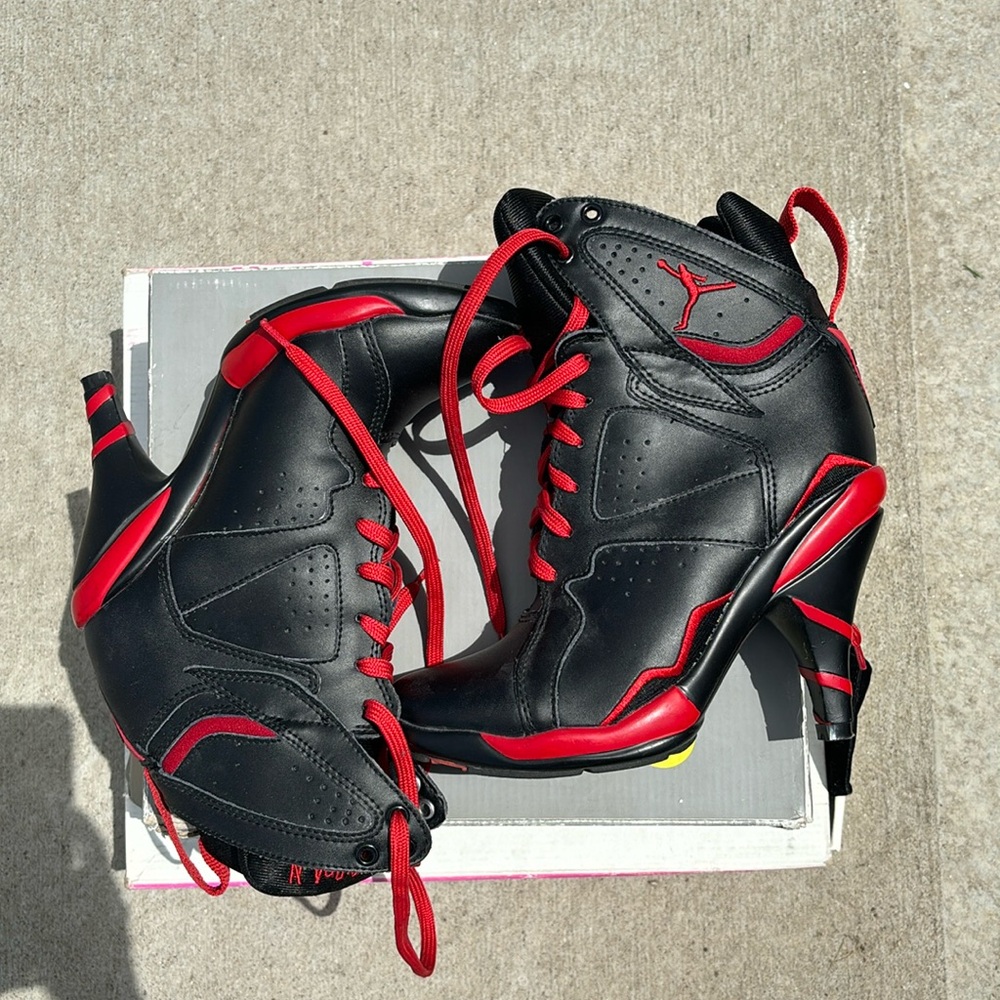 Jordan 7 heels